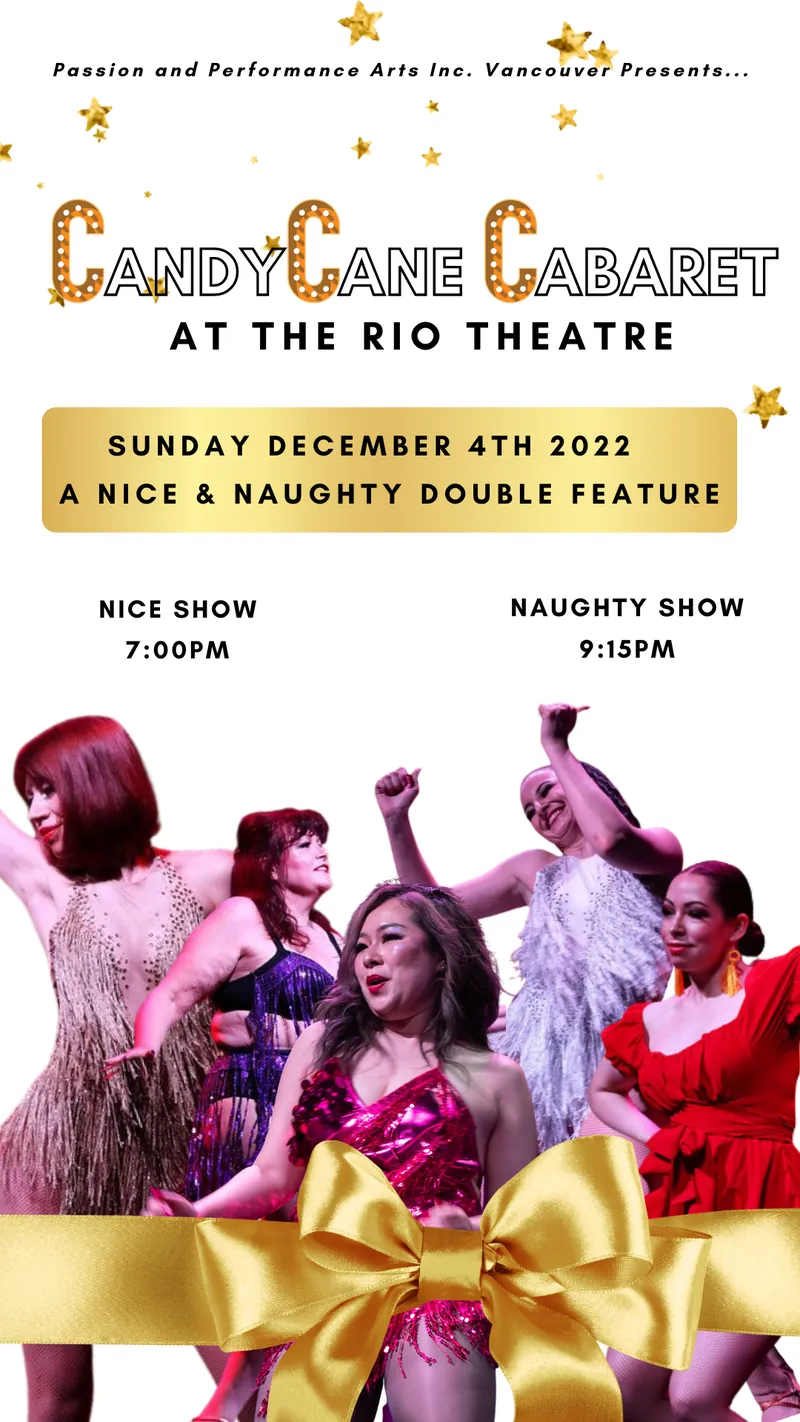Candy Cane Cabaret: A Nice And Naughty Double Feature à Rio Theatre