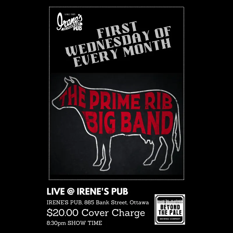The Prime Rib Big Band at Irene's Pub