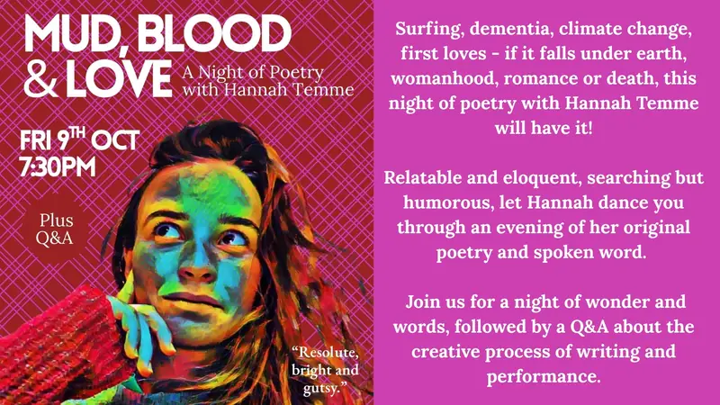 Mud, Blood and Love at Royal Cornwall Polytechnic Society