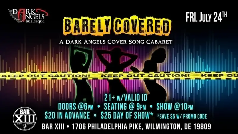 Barely Covered: A Dark Angels Cover Song Cabaret à Bar XIII