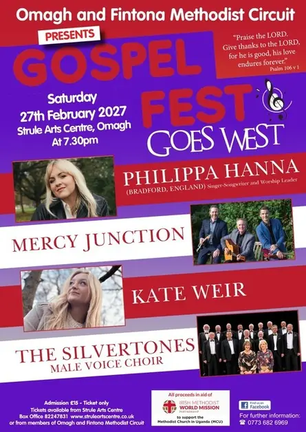 Gospel Fest Goes West 2027 en Strule Arts Centre