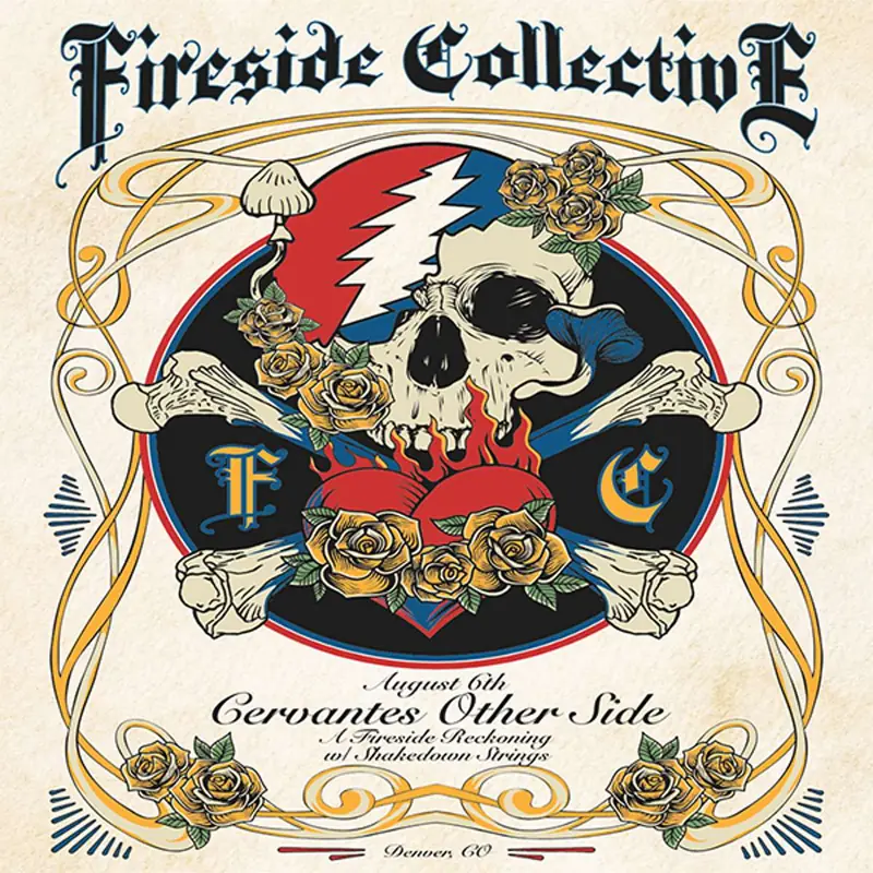 Fireside Collective (Reckoning Dead Set) at Cervantes' Masterpiece Ballroom
