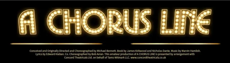A CHORUS LINE