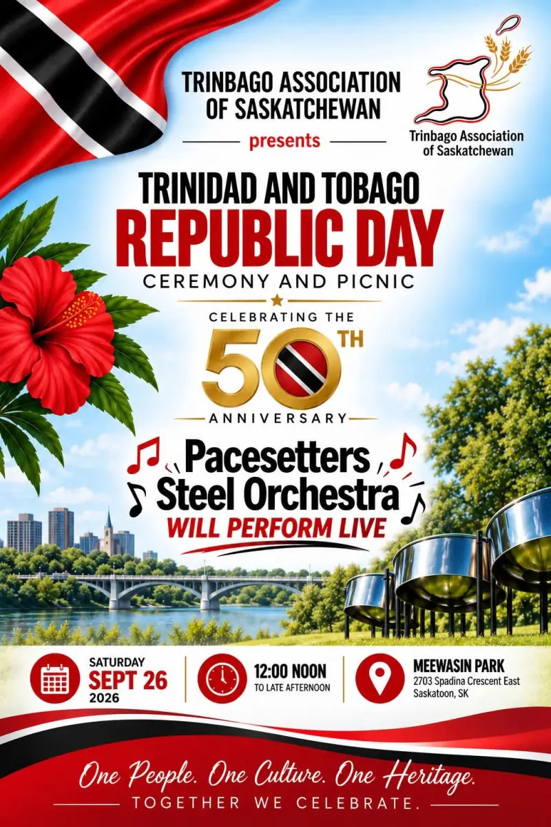 Trinidad and Tobago Republic Day at Meewasin Park