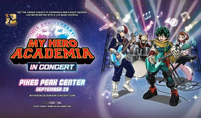 My Hero Academia in Concert à Pikes Peak Center