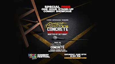 Comedy in The Concrete - Free Live Stand-up Comedy Showcase à Pelissier Parking Garage