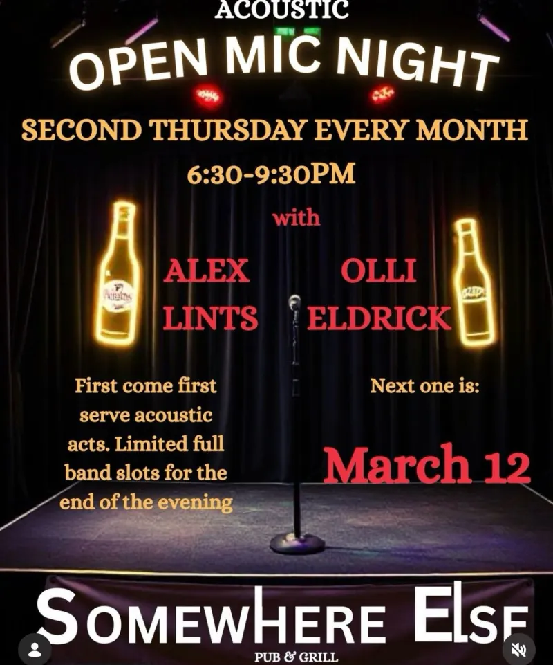 Acoustic Open Mic Night