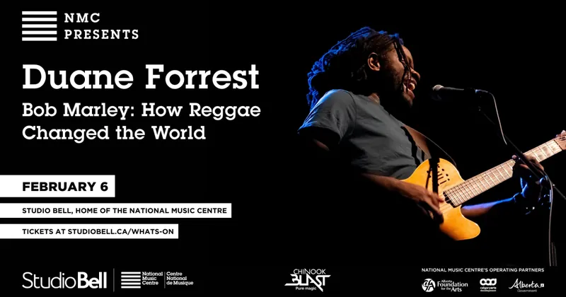 NMC Presents: Duane Forrest — Bob Marley: How Reggae Changed the World à Studio Bell
