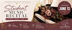 Alison Dawn Voice & Music Riverview Student Recitals à St. John's United Church