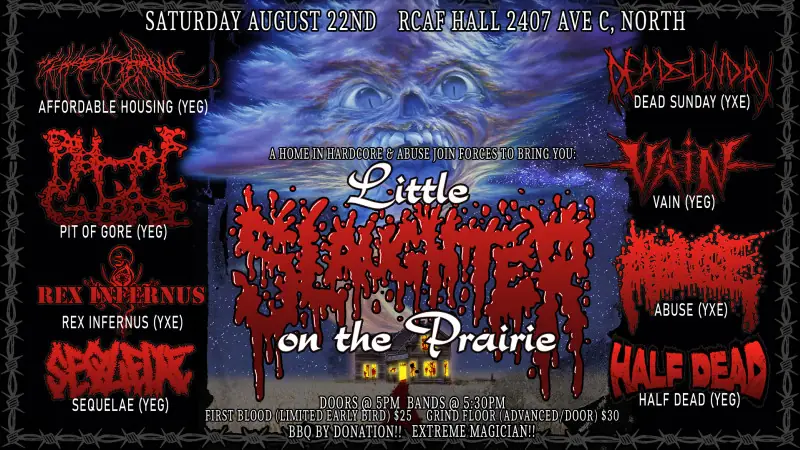 Little Slaughter On The Prairie Festival en RCAF Astral Hall