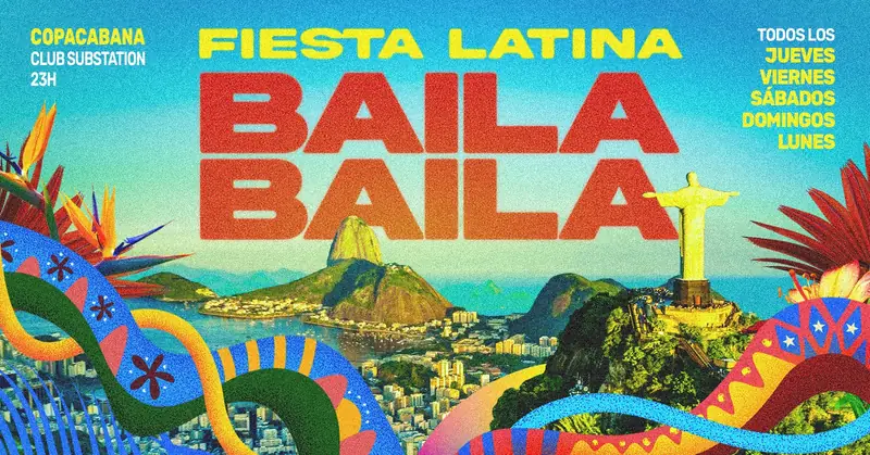 Fiesta Latina Baila Baila |Baile de Reggaeton en Club Substation