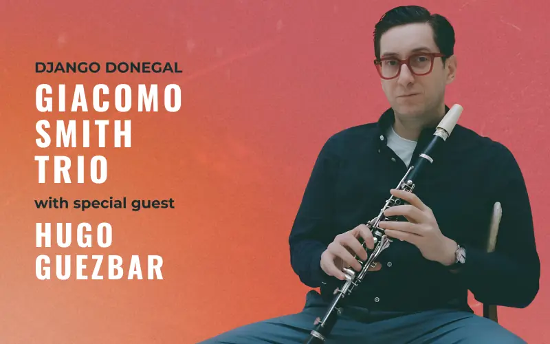 Django Donegal: Giacomo Smith Trio à Regional Cultural Centre