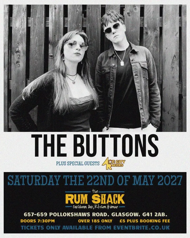 The Buttons at The Rum Shack