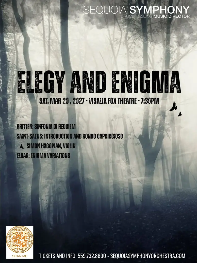 ELEGY AND ENIGMA en The Visalia Fox Theatre