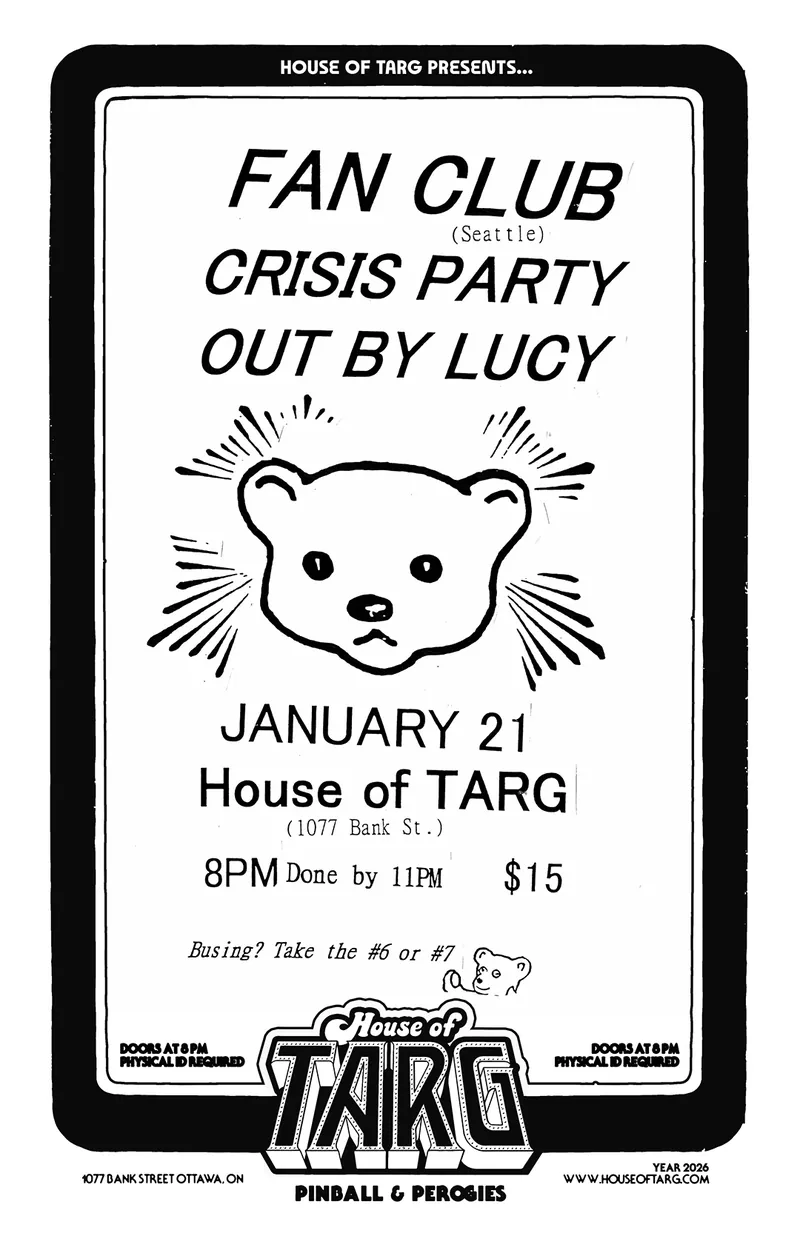 FAN CLUB (Seattle) at House of TARG