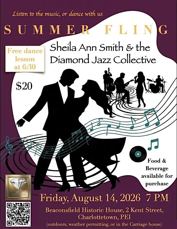 Summer Fling, Sheila Ann Smith and the Diamond Jazz Collective at Beaconsfield Historic House