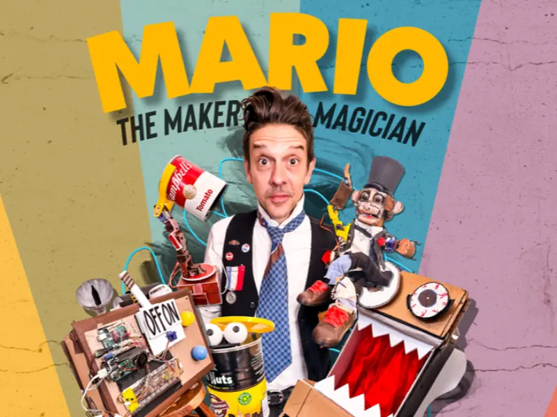 Mario the Maker Magician at The Art House