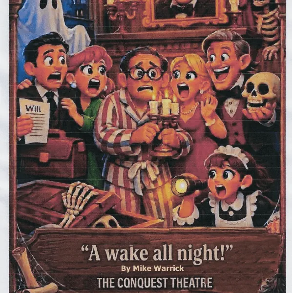 Live on Stage Conquest Spotlight: A Wake All Night by Mike Warrick at Conquest Theatre
