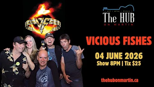 Live music @ The Hub On Martin featuring-Vicious Fishes at The Hub on Martin