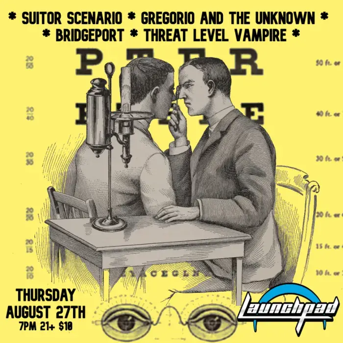 Suitor Scenario * Gregorio And The Unknown * Bridgeport * Threat Level Vampire à The Historic El Rey Theater
