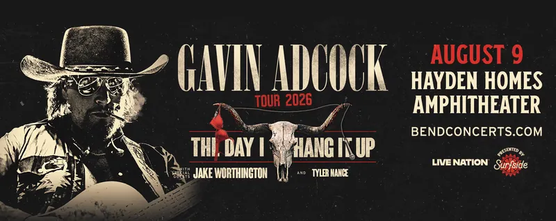 Gavin Adcock at Les Schwab Amphitheater