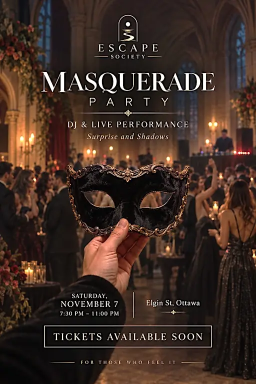 Masquerade Party in Ottawa