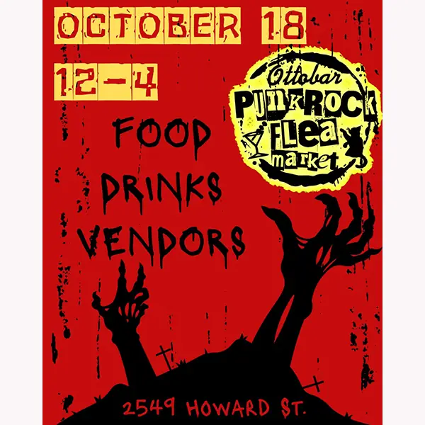 Ottobar’s Punk Rock Flea Market!