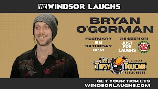 Bryan O'Gorman LIVE Comedy At Tipsy Toucan (