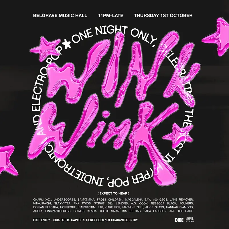 Wink Wink at Belgrave Music Hall