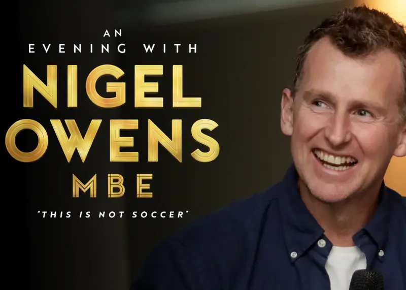 Nigel Owens MBE à Tyne Theatre and Opera House
