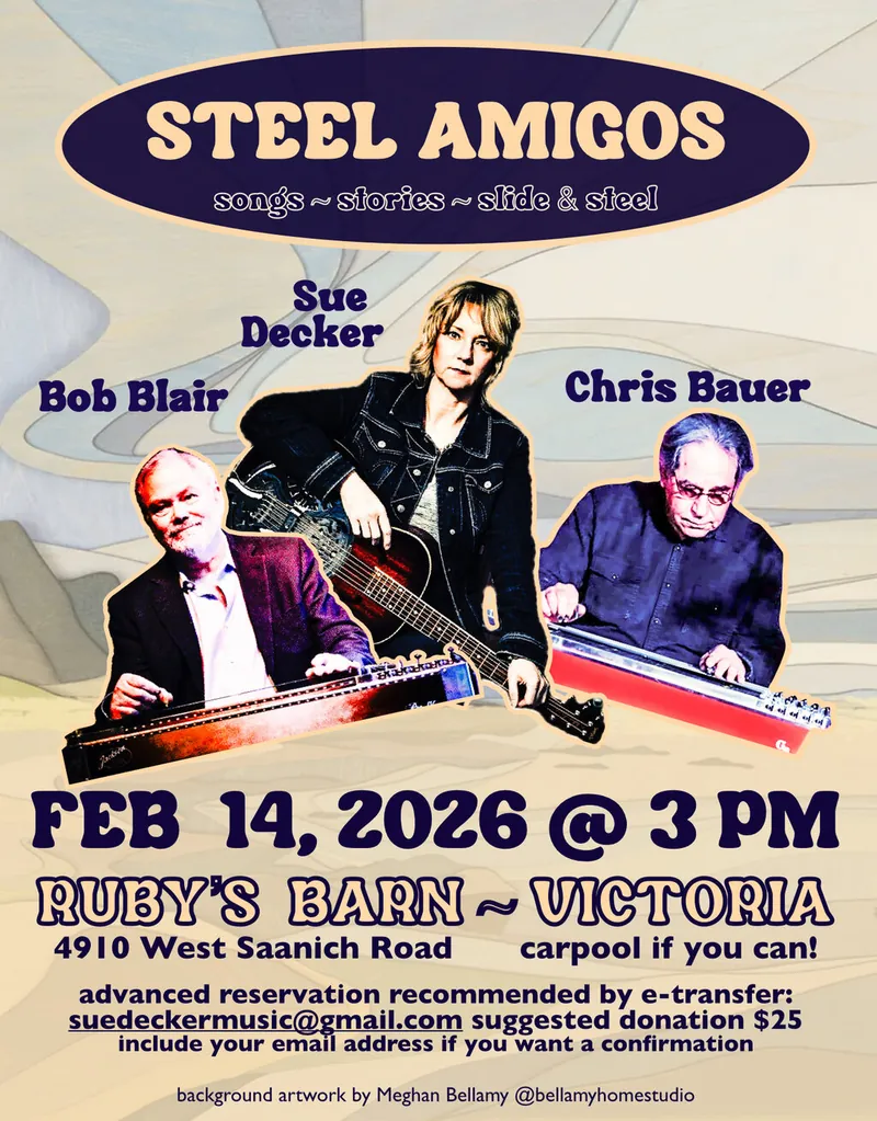 Steel Amigos: Sue Decker, Bob Blair, and Chris Bauer