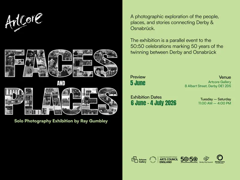 Faces and Places – Exhibition at Artcore