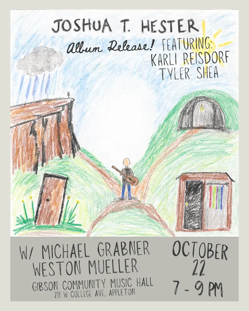 Joshua Hester à Gibson Community Music Hall
