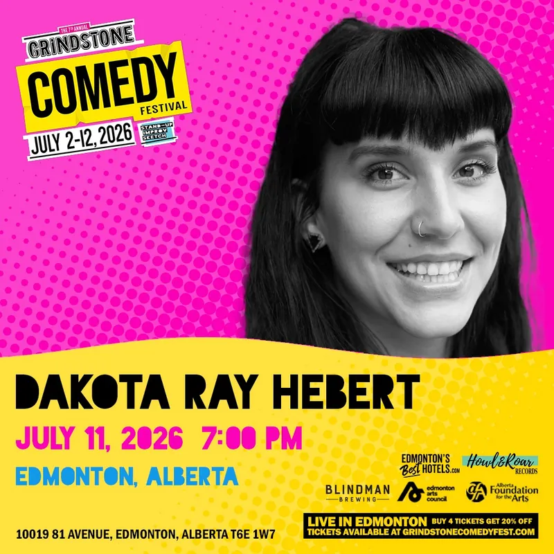 Dakota Ray Hebert at the Grindstone Theatre GCF 2026 at Grindstone Theatre