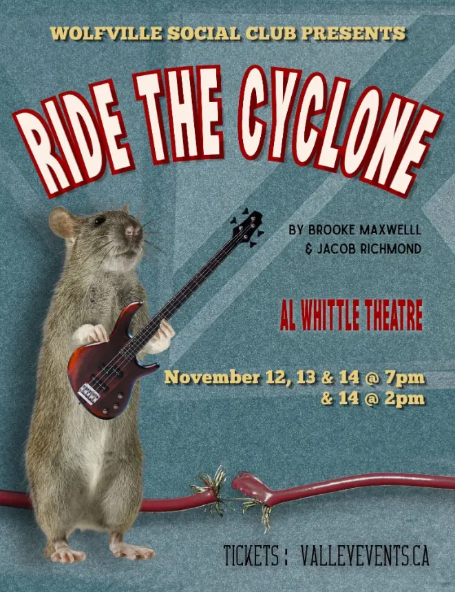 RIDE THE CYCLONE en Al Whittle Theatre