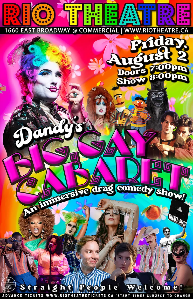 Dandy’s BIG GAY CABARET! en Rio Theatre