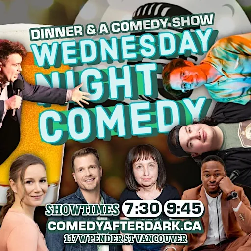 WEDNESDAY NIGHT STAND UP COMEDY at COMEDY AFTER DARK