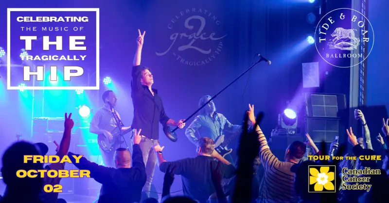 Second Annual "Tour For the Cure" Featuring Grace2 en Tide and Boar Ballroom