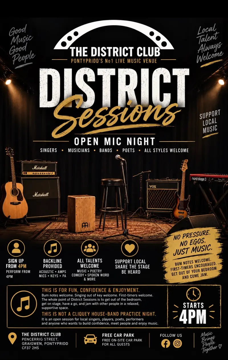 District Acoustic Sunday sessions