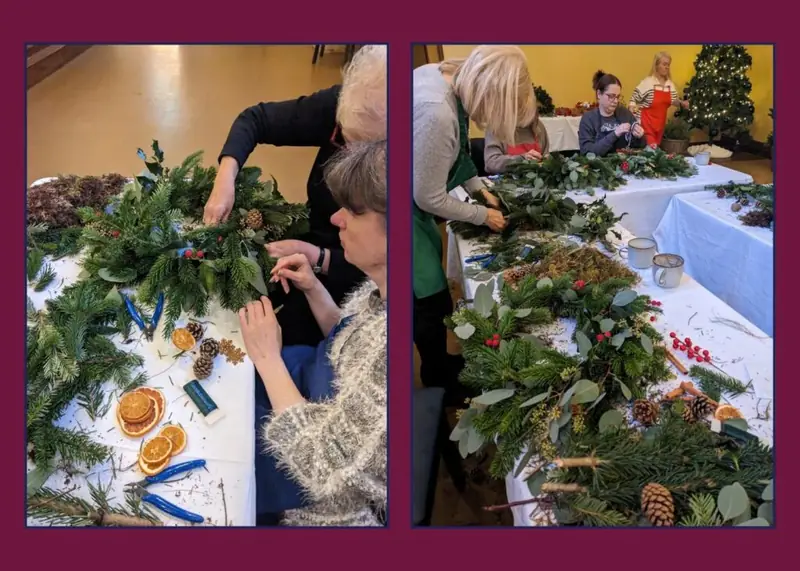 Festive Wreath Making for Adults