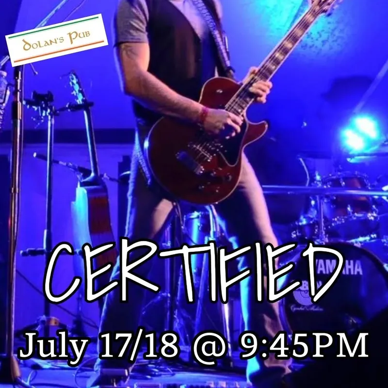 Certified - Friday Night à Dolan's Pub