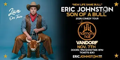 ERIC JOHNSTON at Harmony Hall