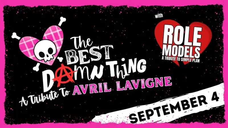THE BEST DAMN THING & ROLE MODELS - A TRIBUTE TO AVRIL LAVIGNE AND SIMPLE PLAN - LIVE AT XEROZ à Xeroz Arcade Bar