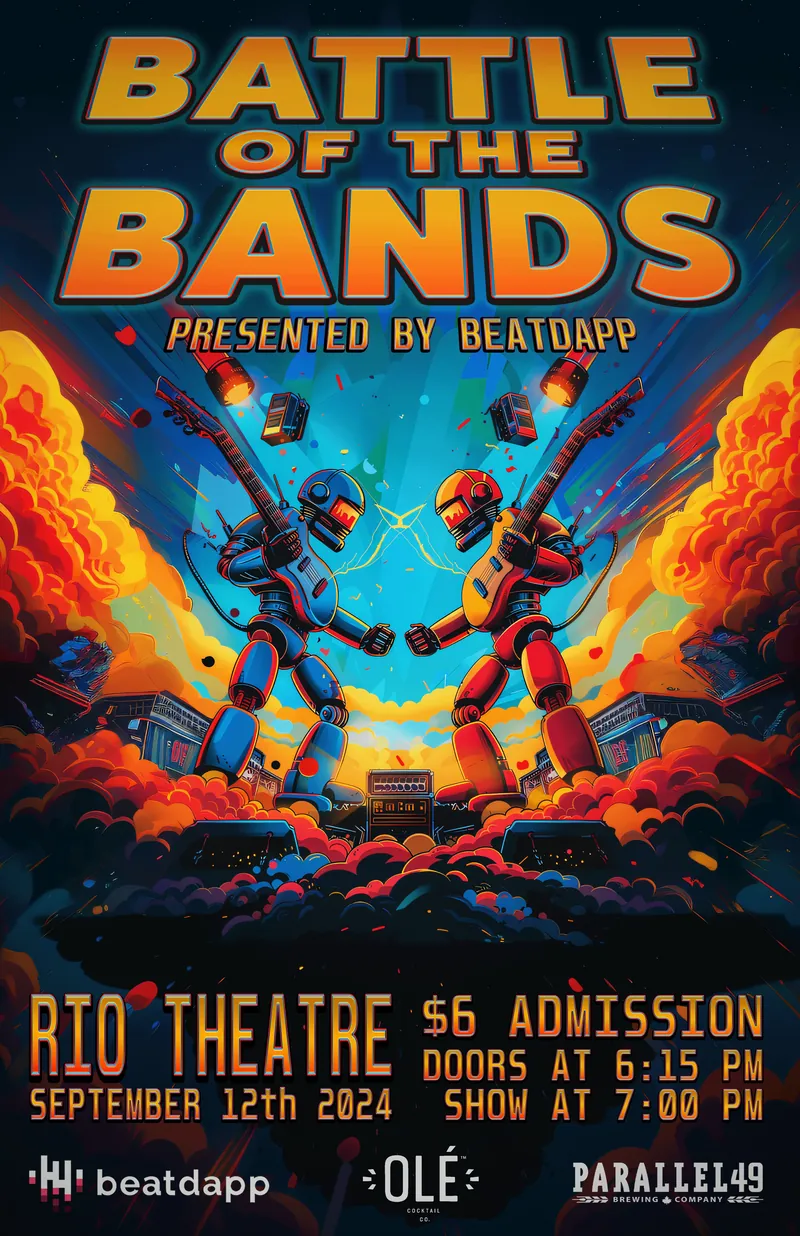 Beatdapp’s Battle of the Bands à Rio Theatre