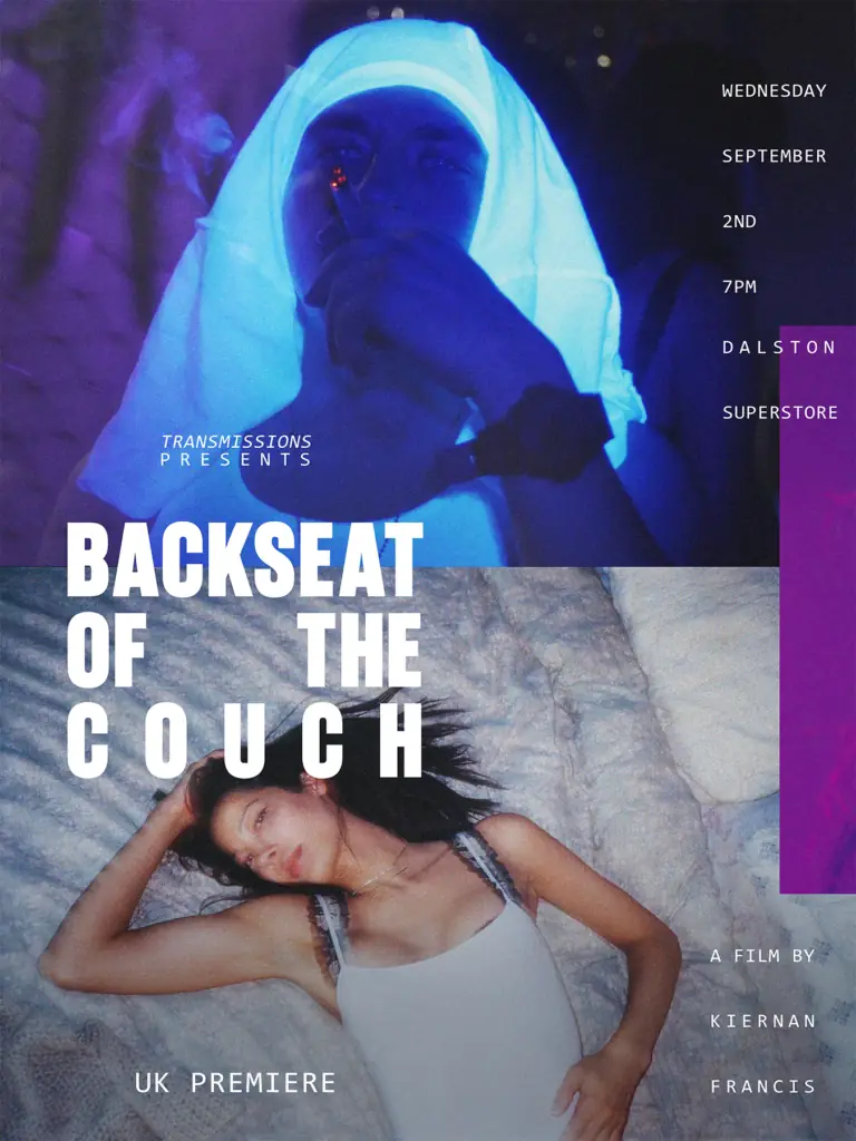 TRANSMISSIONS PRESENTS: BACKSEAT OF THE COUCH (2024) UK PREMIERE à Dalston Superstore