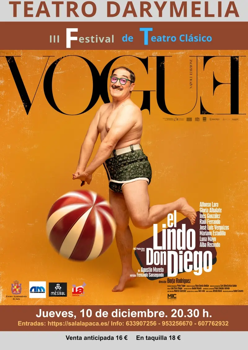 EL LINDO DON DIEGO (TEATRO DARYMELIA) en Sala La Paca
