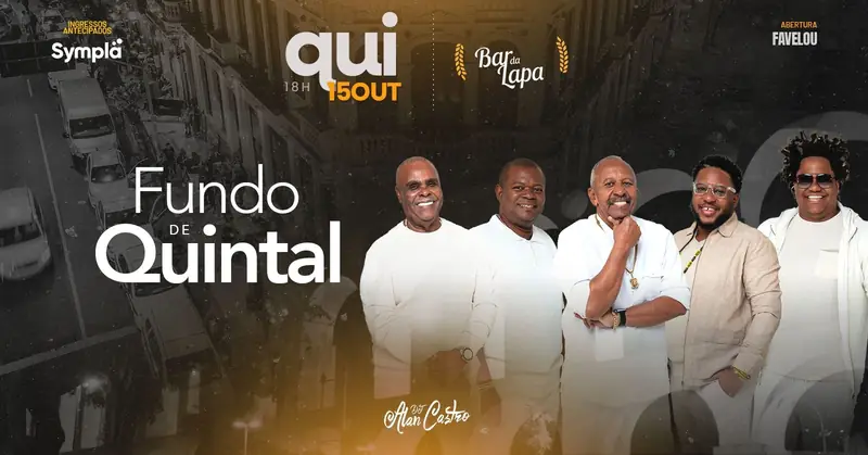 Fundo de Quintal at Bar da Lapa - Lapa