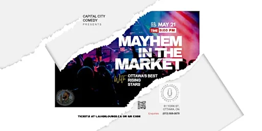 Mayhem In The Market - Comedy PRO-AM
