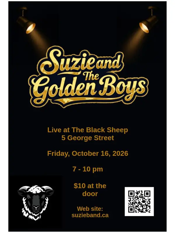 Suzie & The Golden Boys at The Black Sheep