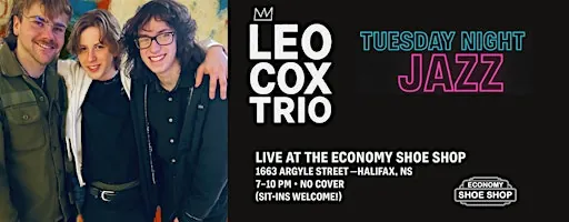 Tuesday Night Jazz at The Economy Shoe Shop